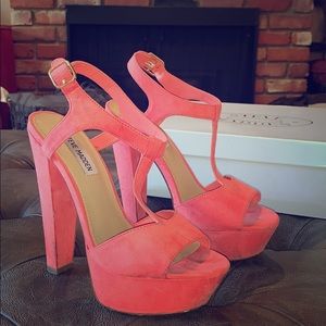 Steve Madden Daintii Coral Platform Sandals